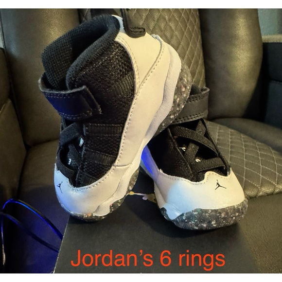 Jordan Other - Jordan Kids' Black and White Sneakers